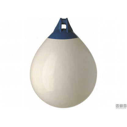 Parabordi a Pera Majoni Serie A Heavy Duty – Bianco e Rosso, 5 Misure Disponibili — A3 Bianco h62cm Ø45cm