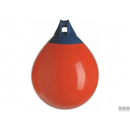 Parabordi a Pera Majoni Serie A Heavy Duty – Bianco e Rosso, 5 Misure Disponibili — A4 Rosso h73cm Ø55cm