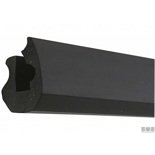Tessilmare Bottazzo Profilo Parabordo ECO2 in PVC — Nero - 12 m