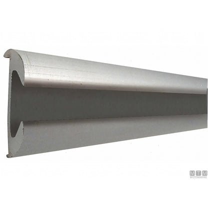 Tessilmare supporto bottazzo parabordo alluminio anodizzato — H 37 mm