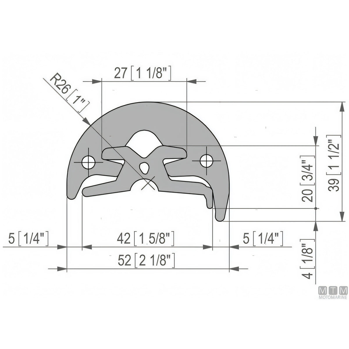 Tessilmare Bottazzo Profilo Parabordo Radial h52mm — vista 14