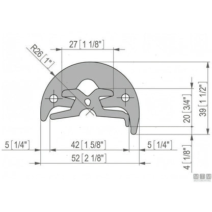 Tessilmare Bottazzo Profilo Parabordo Radial h52mm — vista 14