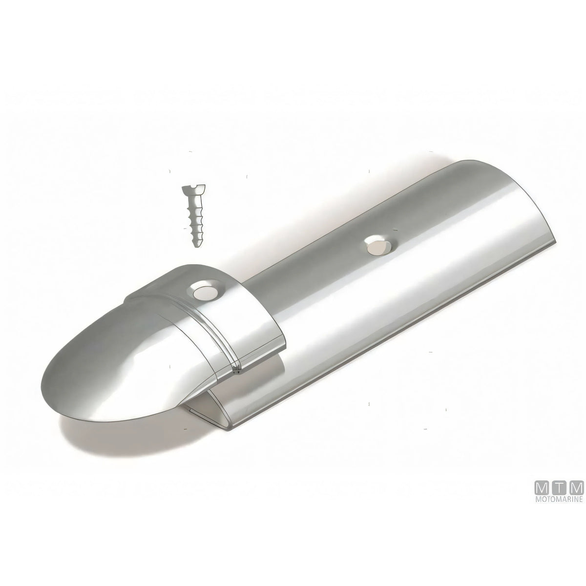 Profilo Parabordo Sphaera Tessilmare con Base in Acciaio Inox — Profilo h25mm x 3m