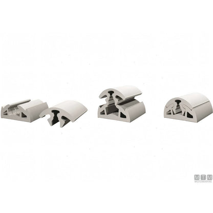 Bottazzo Profilo Parabordo Bino Tessilmare in PVC — Profilo h40mm Nero 12m