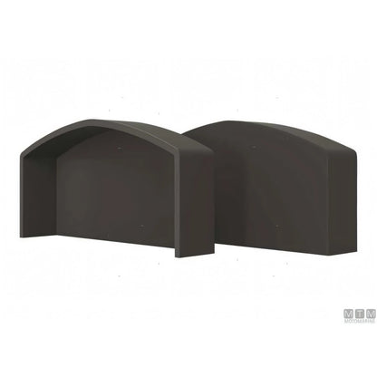 Bottazzo Profilo Parabordo QBE Tessilmare Nero in PVC — Profilo H65 - 12m