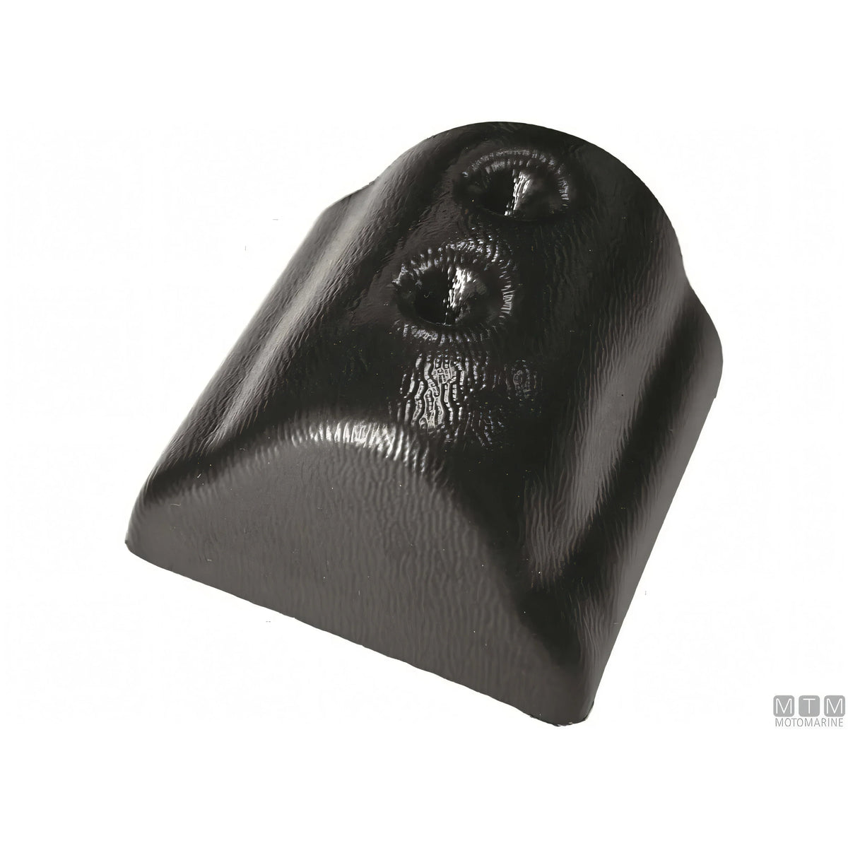 Profilo Parabordo Bottazzo PVC Nero H56 mm con Supporto in Alluminio Anodizzato - Tessilmare — Terminale Nero (pezzo)