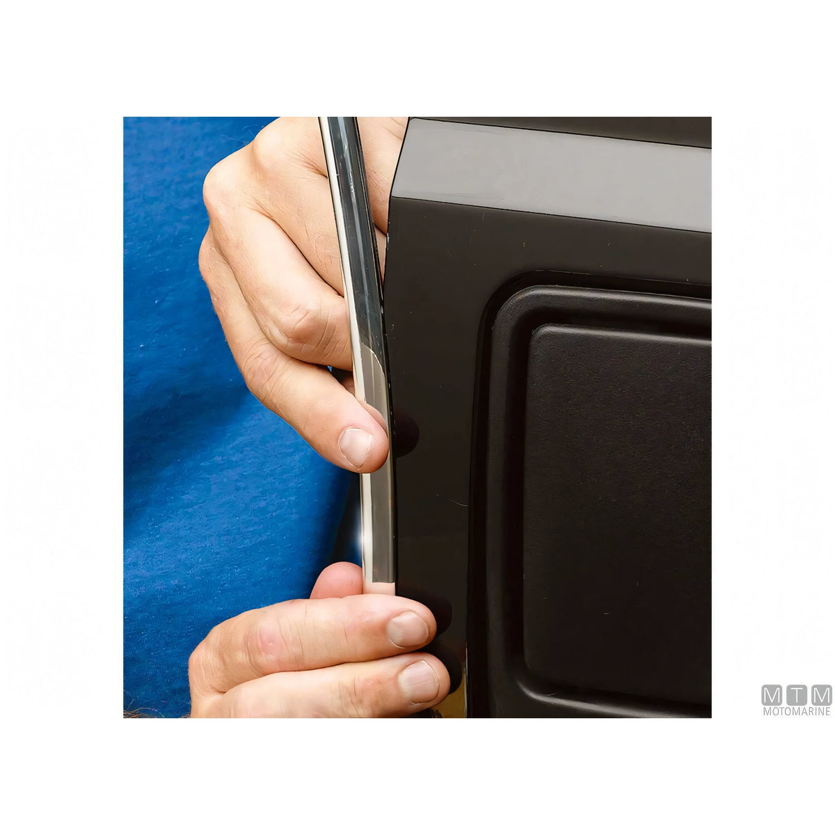 Trim-Lok profilo Edge-Guard PVC per bordi fino a 3 mm — Trasparente