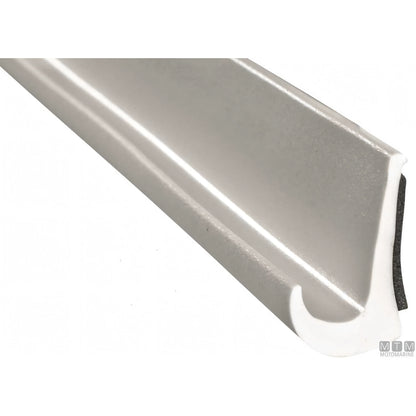 Trim-Lok profilo Drip Rail in PVC con adesivo 3M — Bianco 15 m