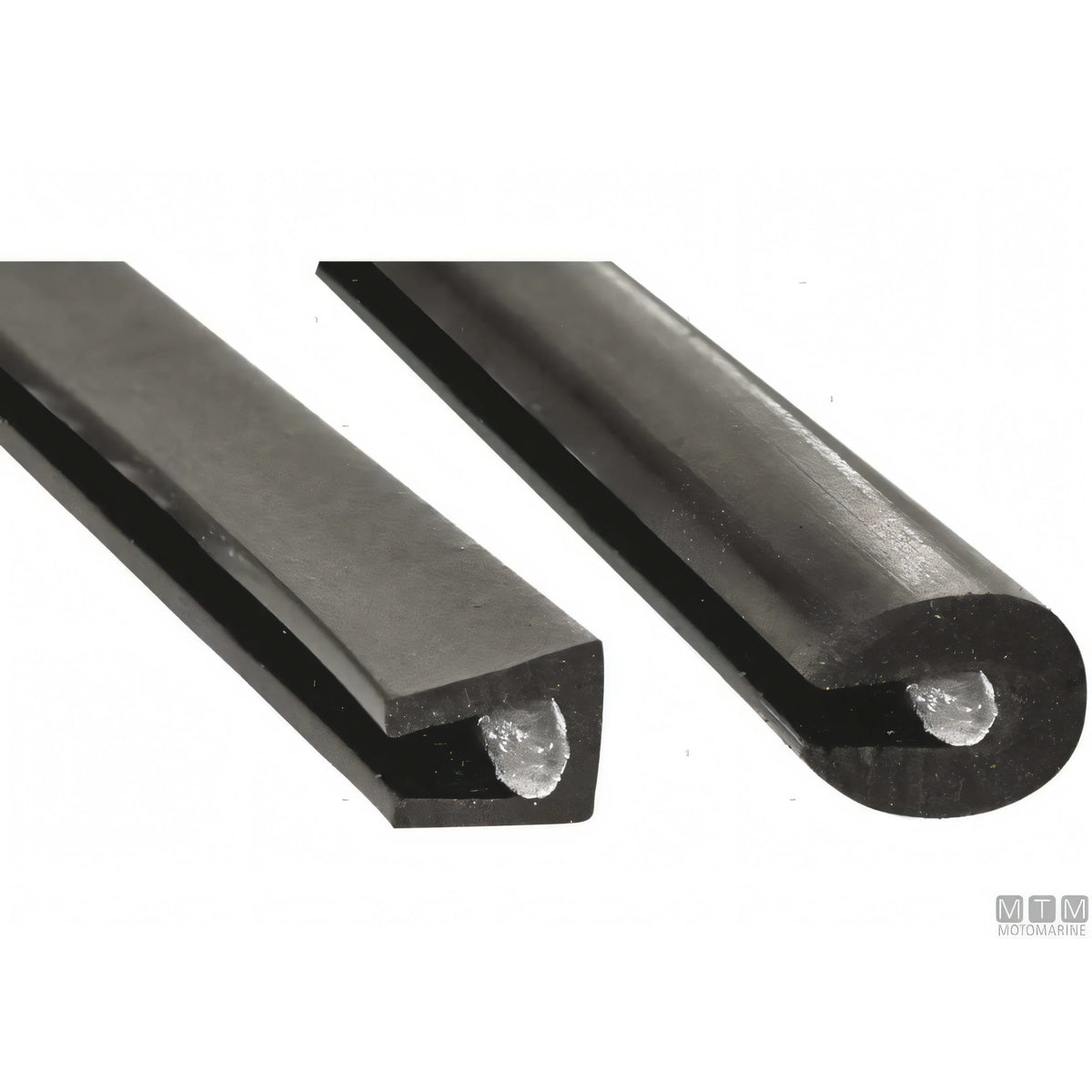 Trim-Lok profilo Rubber Edge in neoprene per bordi — Rotonda 1-3 mm