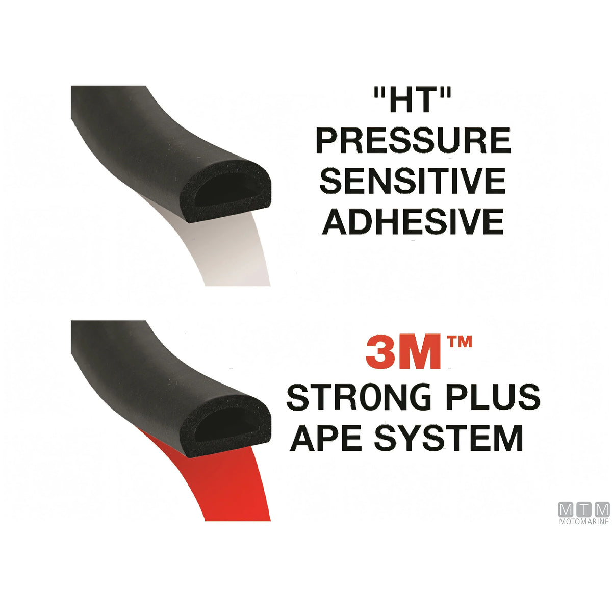 Guarnizione Trim-Lok DD Rubber adesiva in gomma EPDM — vista 12