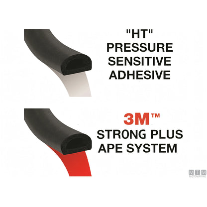 Guarnizione Trim-Lok DD Rubber adesiva in gomma EPDM — vista 12
