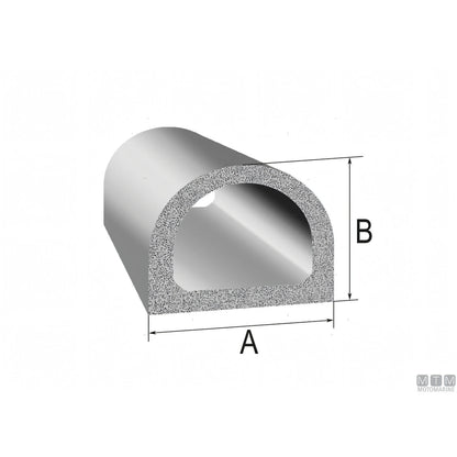 Guarnizione Trim-Lok DD Rubber adesiva in gomma EPDM — vista 2