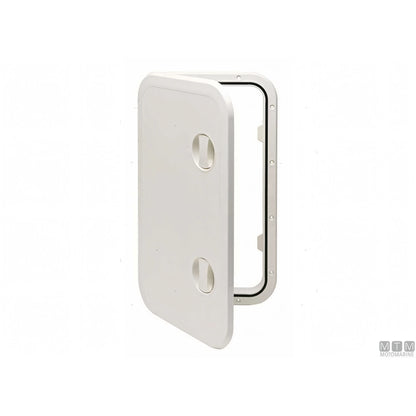 Sportello calpestabile Can SB in ABS bianco e grigio 357x606 mm — Bianco