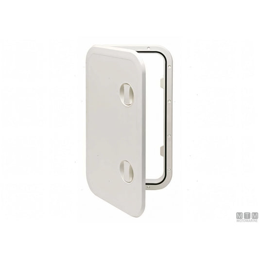 Sportello calpestabile Can SB in ABS bianco e grigio 357x606 mm — Bianco