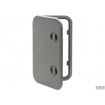 Sportello calpestabile Can SB in ABS bianco e grigio 357x606 mm — Bianco