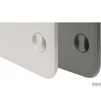 Sportello calpestabile Can SB in ABS bianco e grigio 357x606 mm — Bianco