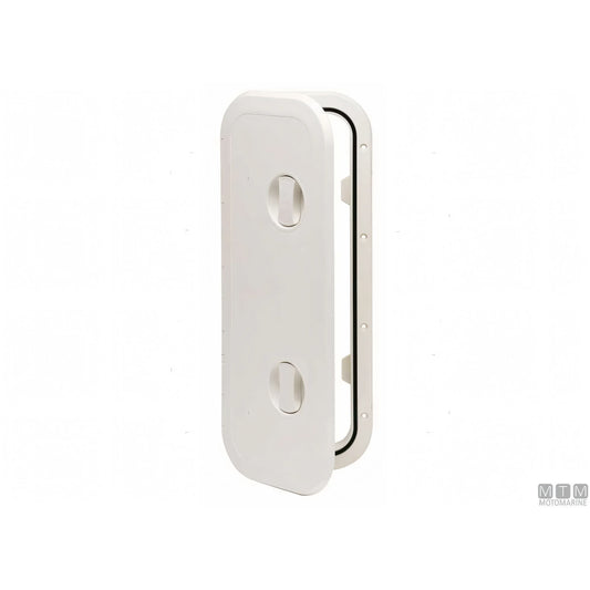 Sportello calpestabile Can SB in ABS bianco e grigio 243x606 mm — Bianco
