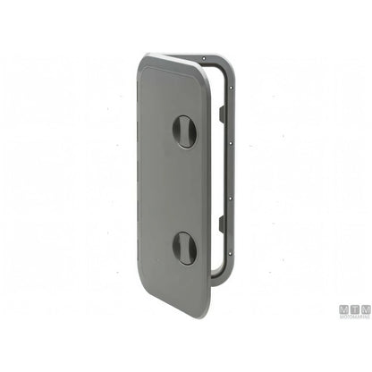 Sportello calpestabile Can SB in ABS bianco e grigio 243x606 mm — Bianco