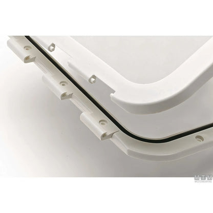 Can SB sportello in ABS bianco con box BT large — 458x513 mm