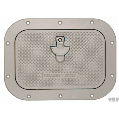 Ceredi Portello Small in Alluminio Anodizzato — Grigio
