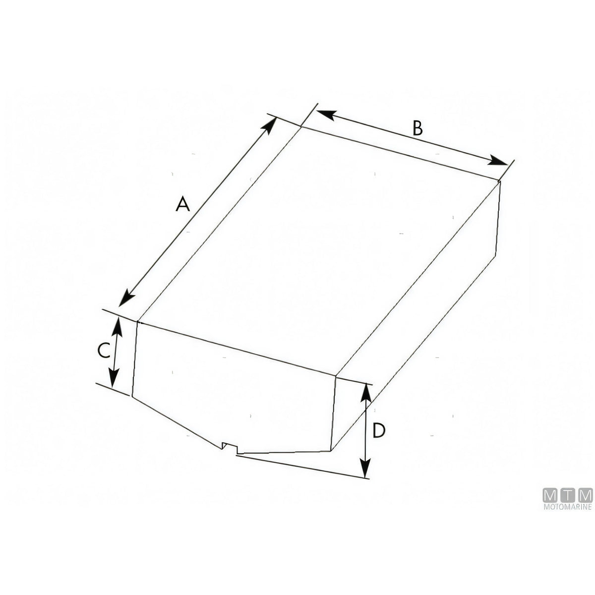 Can SB Serbatoio Carburante Alpha1 in Polietilene Reticolato — 57 L