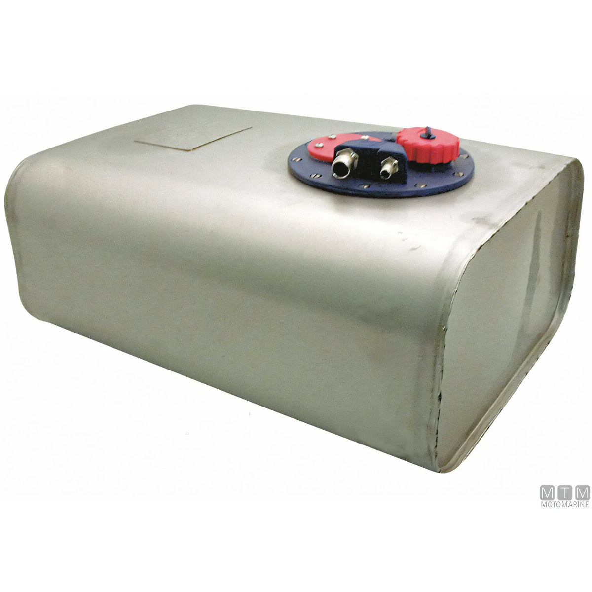 Motomarine Serbatoio Carburante Piatto Acciaio Inox — 35 L