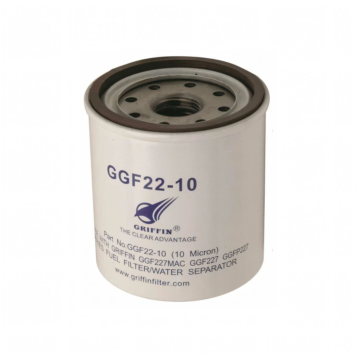 Filtro separatore benzina acqua Griffin GGF22 10 micron per motori Volvo Penta e Yamaha