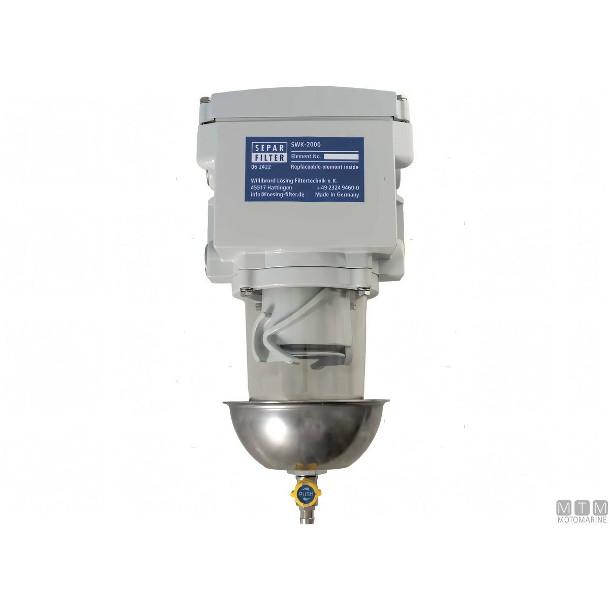 Separ 2000 filtro gasolio centrifugo — 40 L/min