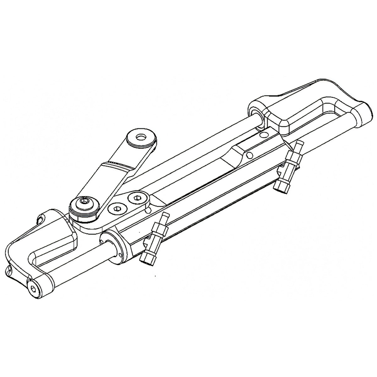 Cilindro idraulico Ultraflex serie UC