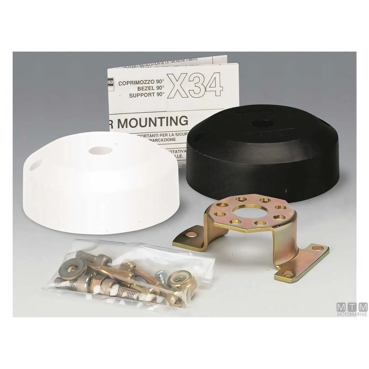 Ultraflex timoneria rotativa monocavo acciaio inox — T71FC