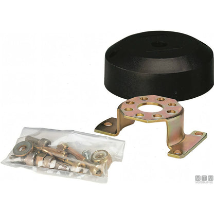 Ultraflex timoneria rotativa monocavo acciaio inox — Coprimozzo X34 Nero