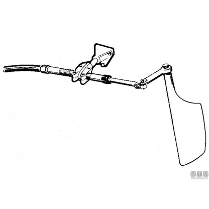 Ultraflex staffa di poppa S55 heavy duty — S55