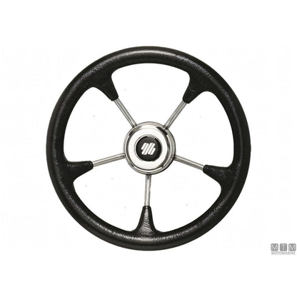 Ultraflex volante V52 acciaio inox 316 — Nero