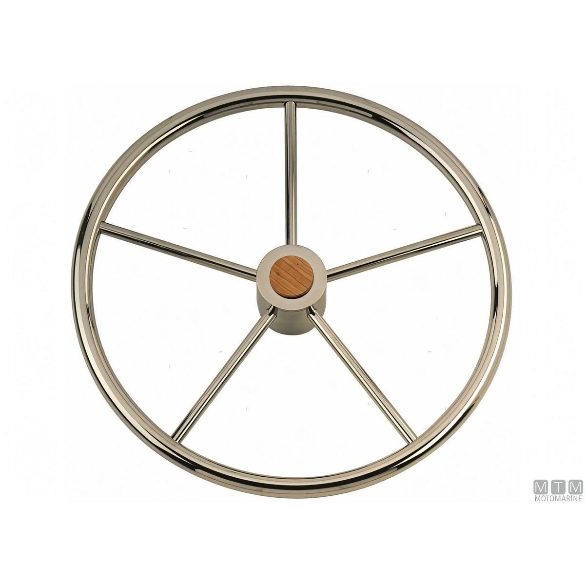 Savoretti ruota timone acciaio inox 316 — ø 420 mm