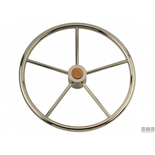 Savoretti ruota timone acciaio inox 316 — ø 420 mm