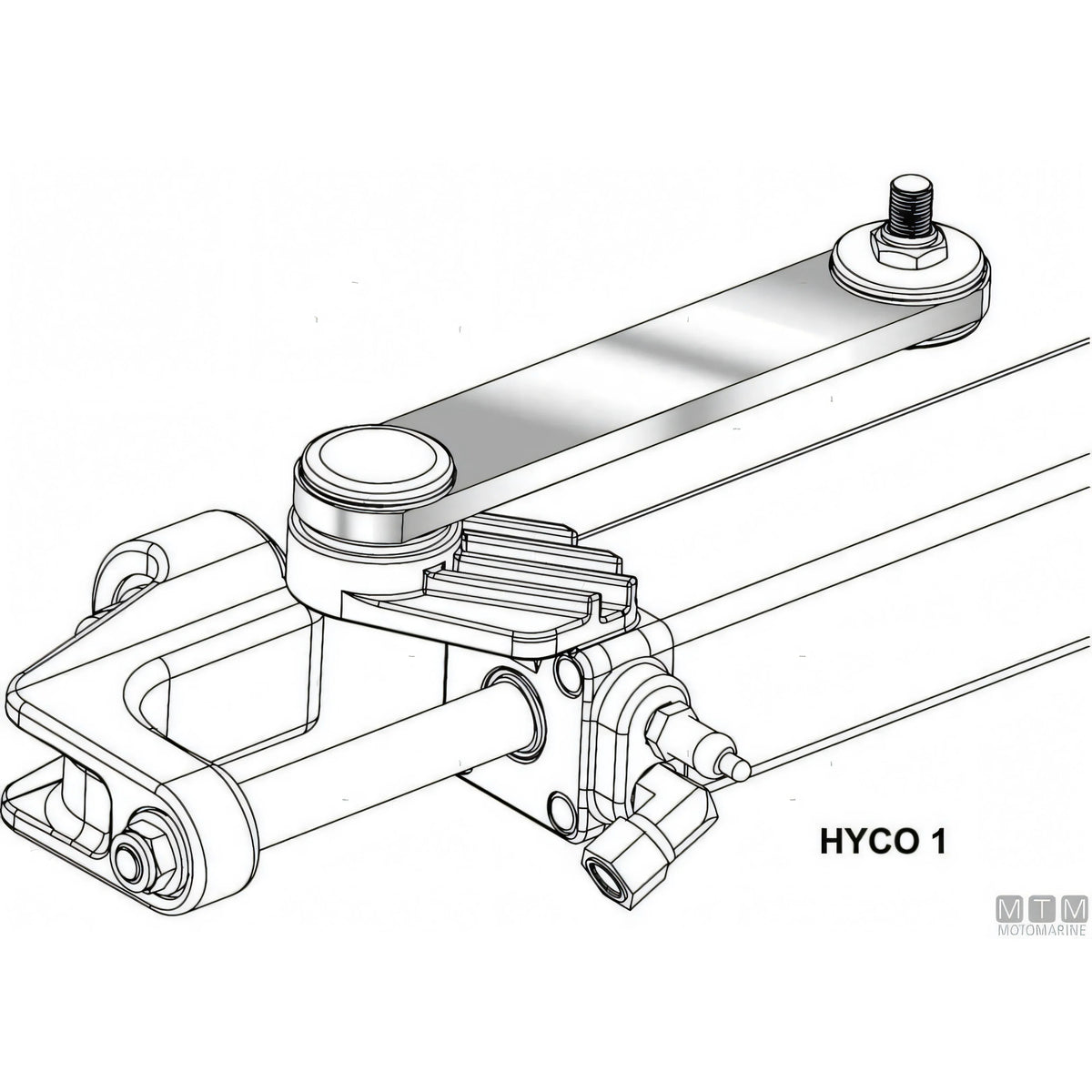 Ultraflex pompa timoneria acciaio inox — vista 6