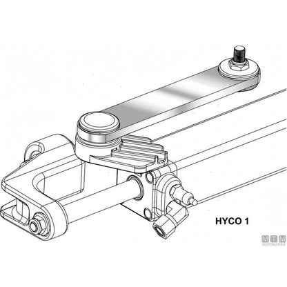 Ultraflex Kit Timoneria Idraulica Hytech pompa e cilindro — Kit timoneria Hytech 1