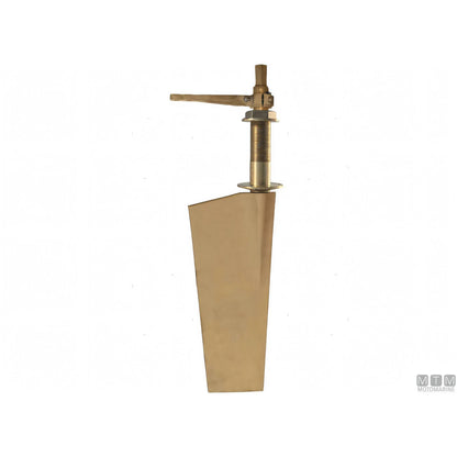 Tor Marine timone completo P13/16 in Nibral — 561x270 mm