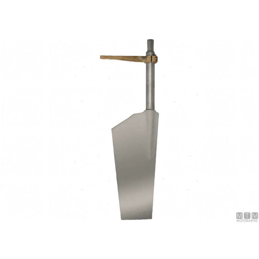 Tor Marine pala timone P11 acciaio inox — 520x260mm