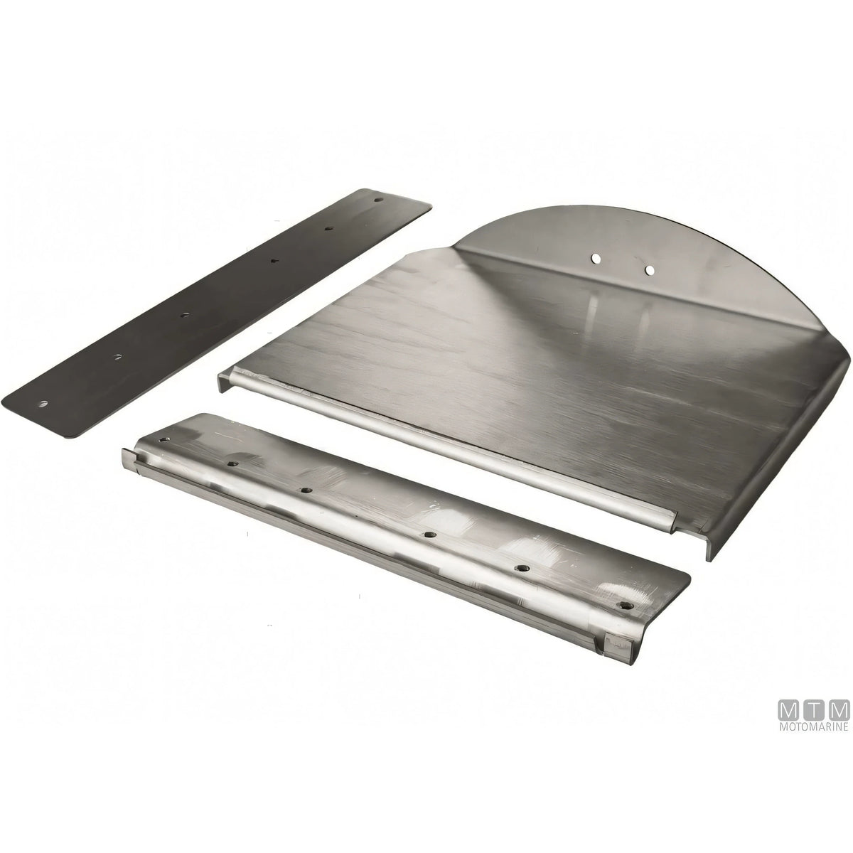 Bennett kit trim elettroidraulico e pala flap in acciaio inox — Pala 460x230 mm - fino a 6 m