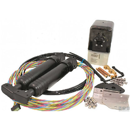 Bennett kit trim elettroidraulico e pala flap in acciaio inox — Kit 12V