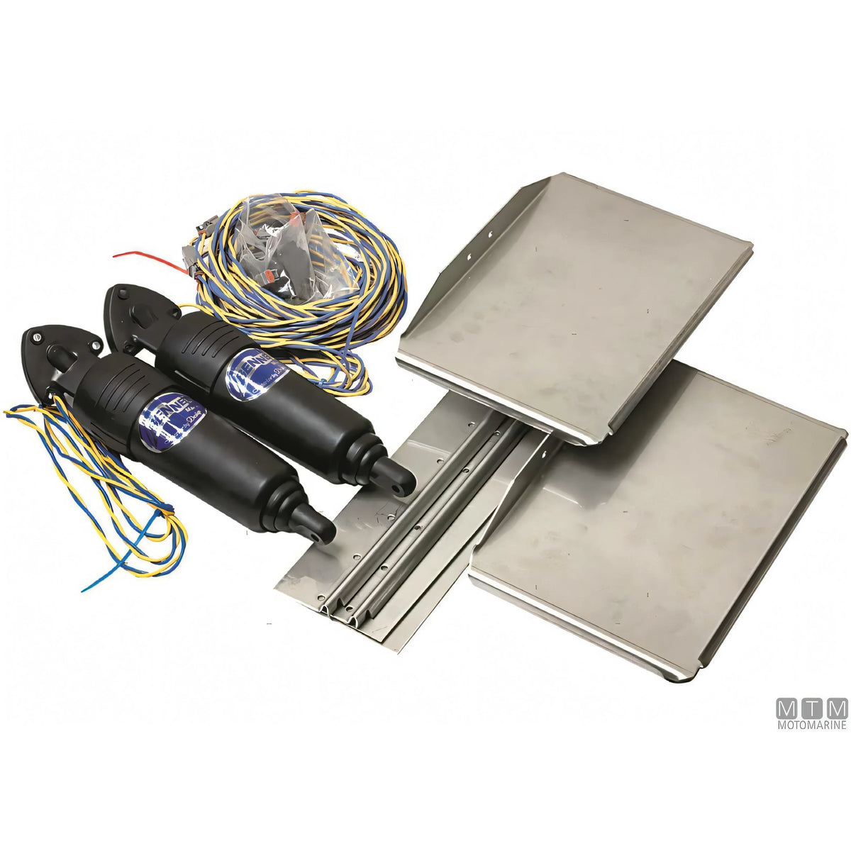 Bennett Bolt kit trim elettrico in acciaio inox — Kit 1212 - Pale 300x300 mm