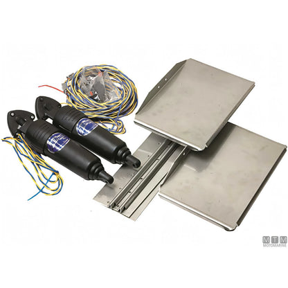 Bennett Bolt kit trim elettrico in acciaio inox — Kit 1212 - Pale 300x300 mm
