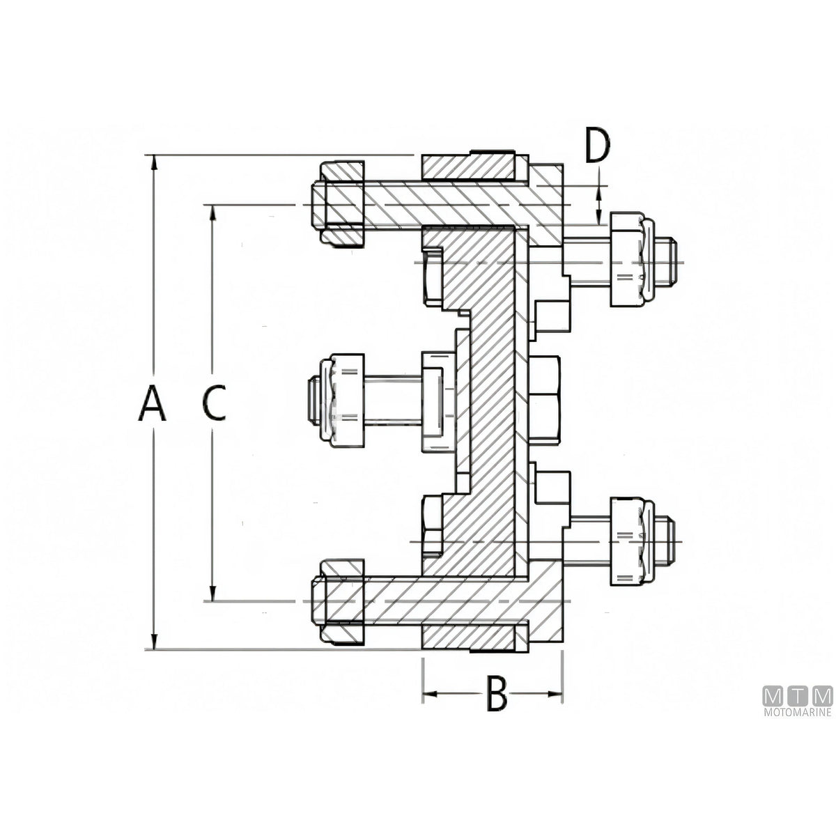 Motomarine giunto elastico Yanmar R&D per trasmissione motore — OEM 910-002
