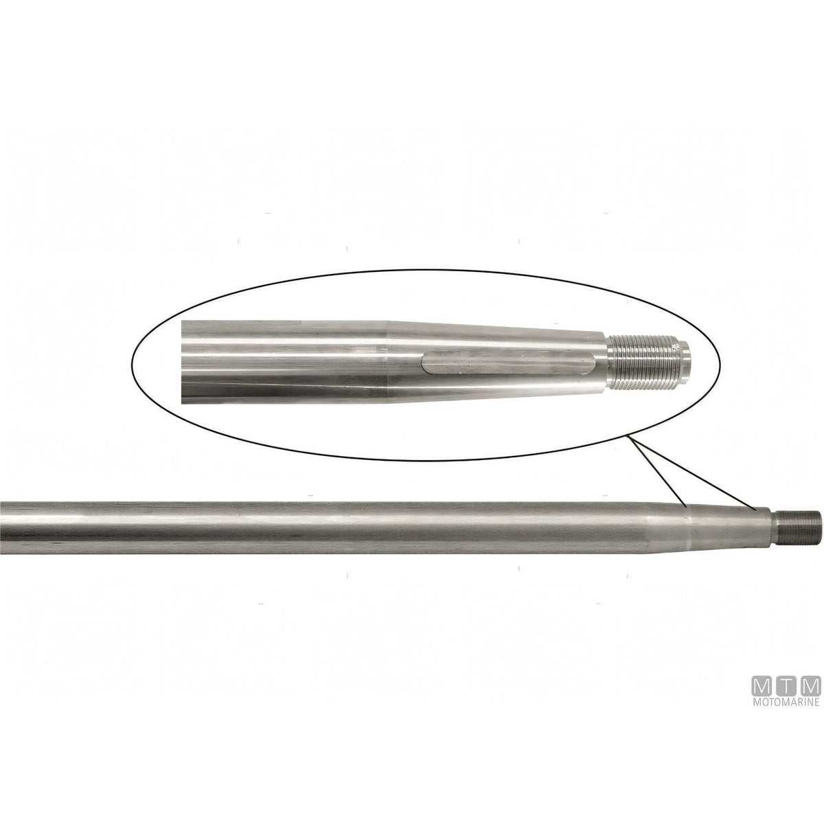 Maucour asse portaelica acciaio inox duplex — Ø25 mm - 120 cm