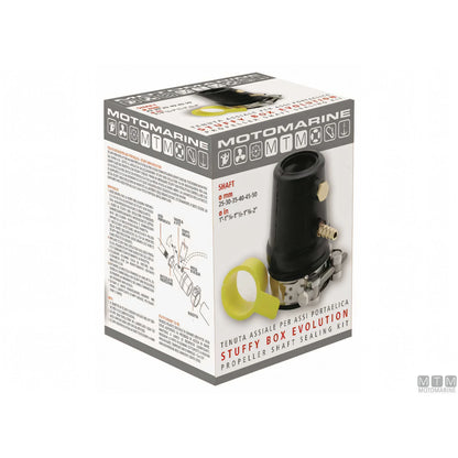 Motomarine Stuffy Box Evolution astuccio portaelica per asse in pollici — ø 1" (25,40 mm)