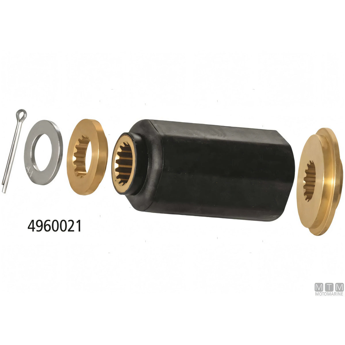 Elica Alice in acciaio inox per motore fuoribordo — Suzuki 70-90 HP