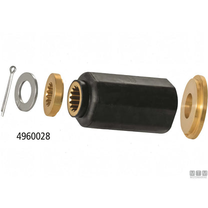 Elica Alice in acciaio inox per motore fuoribordo — Tohatsu 60-140 HP