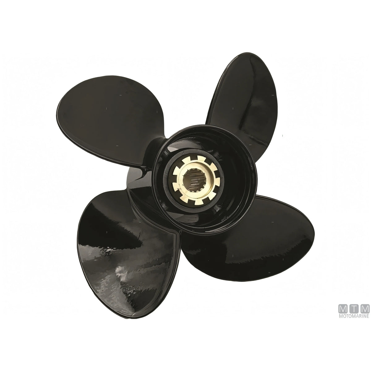 Elica Alice in alluminio per motore Mercury 40-125 HP — 14 x 9 - 3 pale