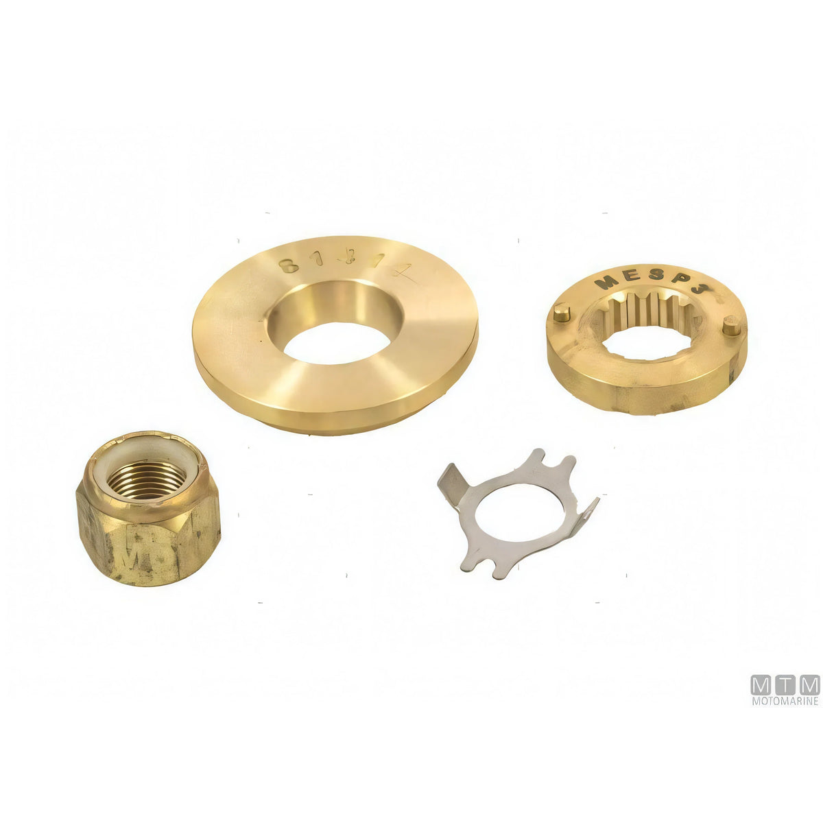 Elica Alice in alluminio per motori Mercury 90-300HP — 16 x 11 - 3 pale